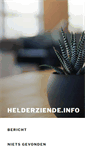 Mobile Screenshot of helderziende.info